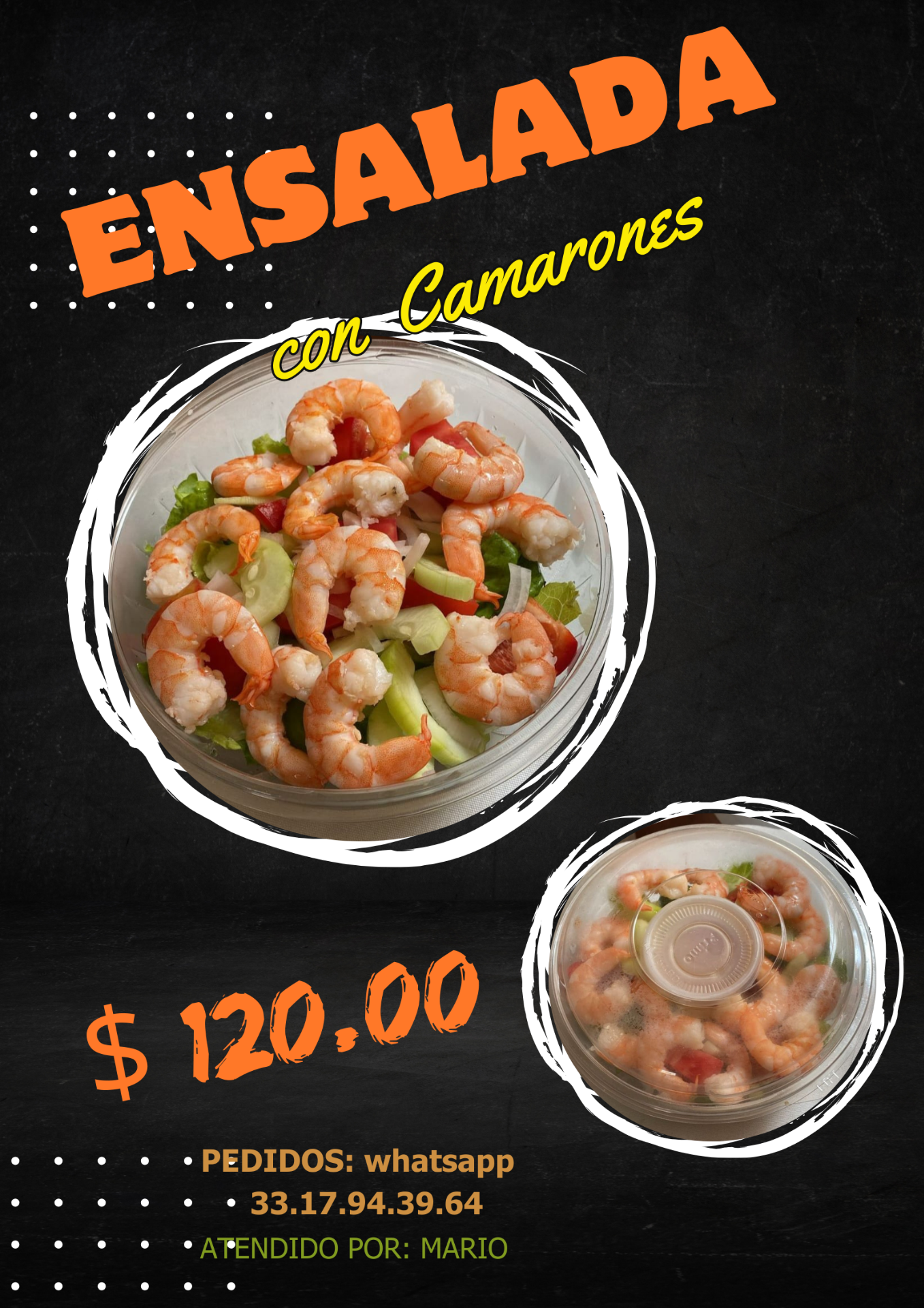Ensalada de camaron